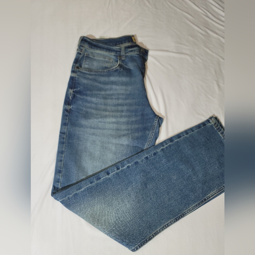 Wrangler Men's Slim Fit Blue Jeans 33x32